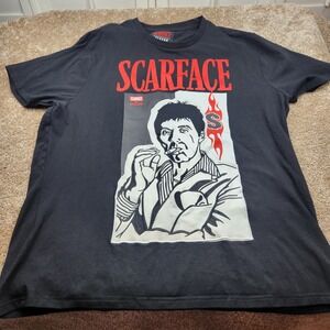 Reason Scarface Tony Montana Graphic T-Shirt Mens 3X Black Universal Studios